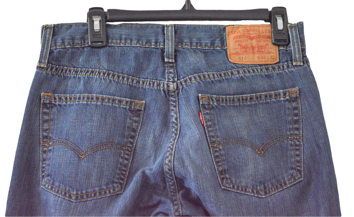 Levis 514 Jeans Straight Leg Mens Size 31 X 31 Regular | Etsy