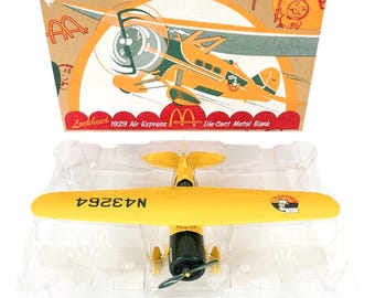Ertl 1996 McDonald's 1929 Lockheed Air Express Die-Cast Metal Plane Bank  NEW