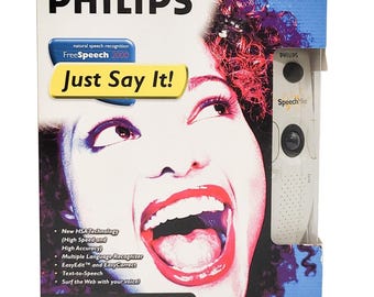 Philips Speech Recognition FreeSpeech 2000 Natural  Sealed US English Version