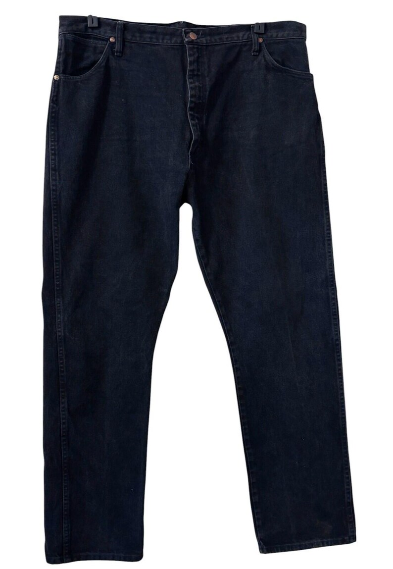 Wrangler Cowboy Cut Original Fit Jeans Mens 40x32 Black USA Made image 3