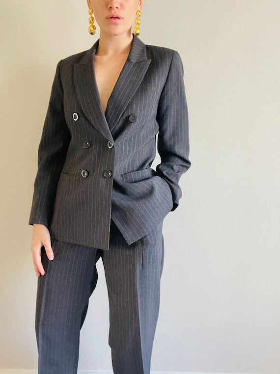 Absolutely Beautiful 1990’s Vintage Pin Striped Su