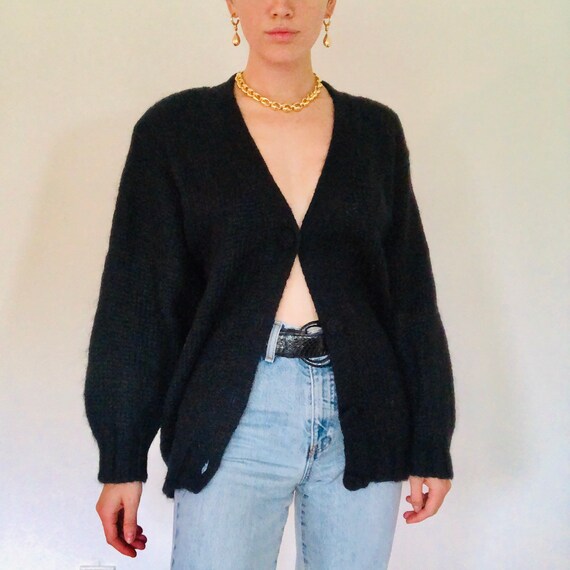 Fabulous Vintage Mohair Cardigan Sweater, Mohair C