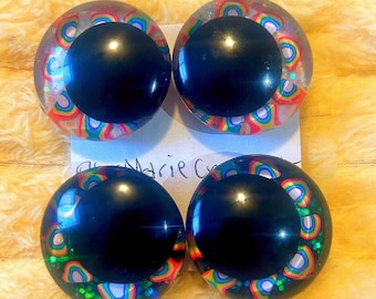 Prideful Handpainted Safety Eyes 20mm/25mm/30mm/35mm offset pupil