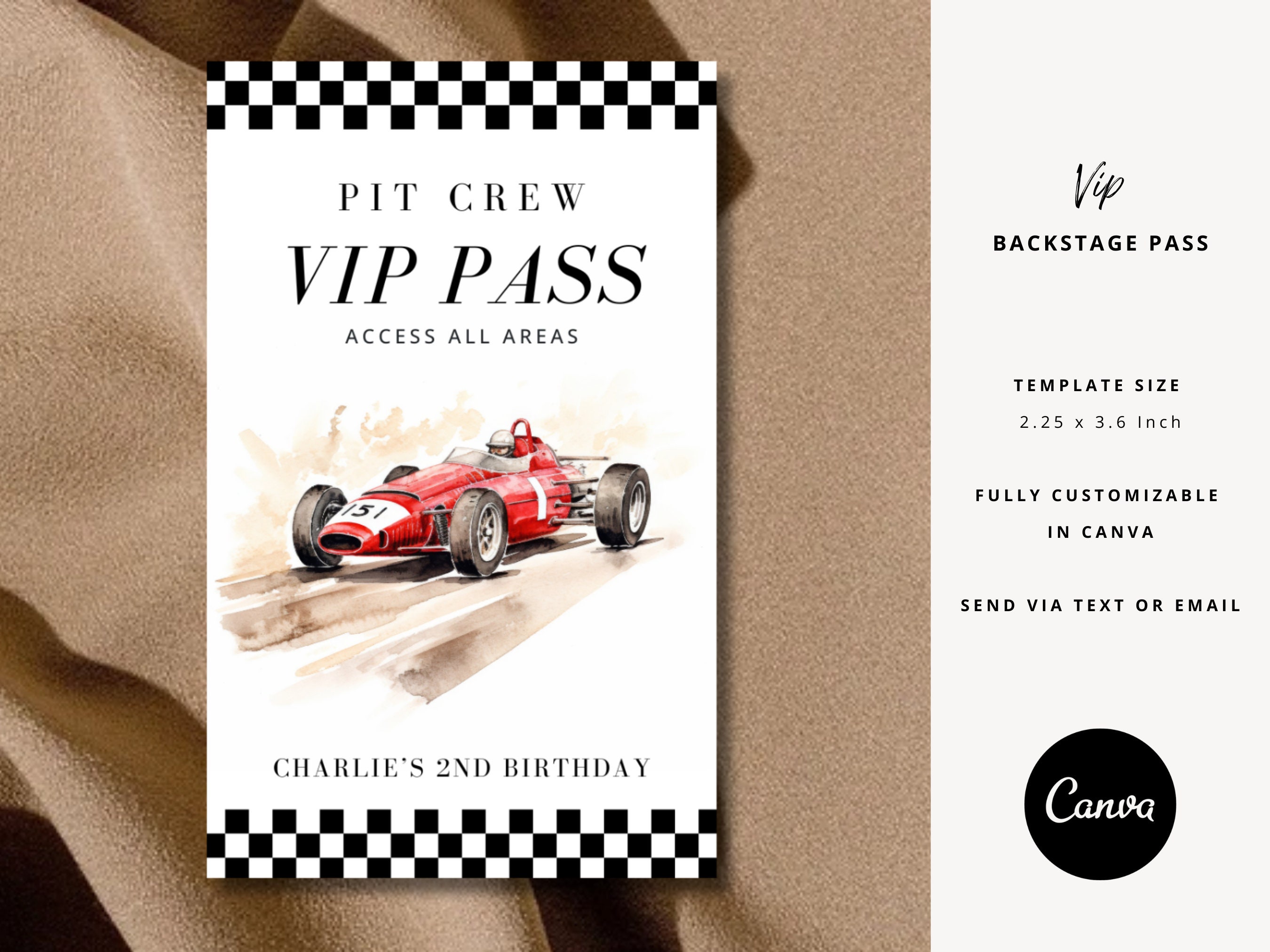 Horse Racing Vip Box PVC Pass Cards 30 Sets Racing VIP Pass Cards With Checkered Lanyards ...