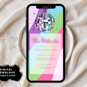 Faire-part et itinéraire pour 30 anniversaires séduisants et épanouis, 13 sur 30 invitations, Invitation numérique pour 30e anniversaire, 30e Invitation en ligne image 3