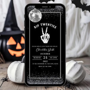 Death to My 20s Birthday Party Template, RIP 20s Party Invitation, RIP Twenties Party Invitation, Funeral Death to Youth Digital Invite