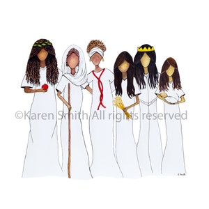 8x10 Women in the Lineage of Christ