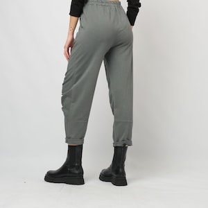 Jogger Pants For Women/Elastic Waist Pants/Cozy Jogger With Pockets/Street Style Sweatpants image 4