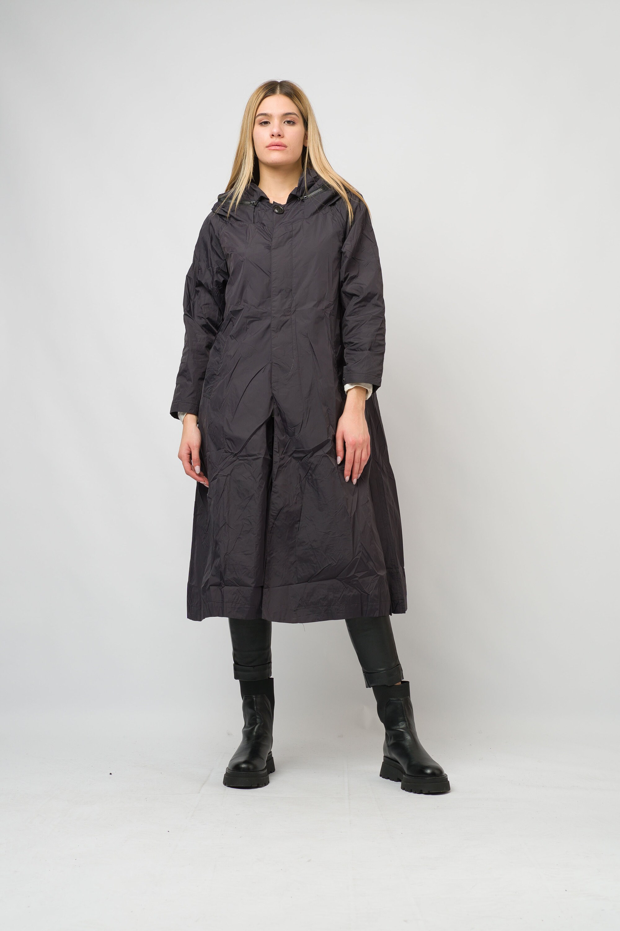 Raincoat with shop oversized hood