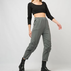 Jogger Pants For Women/Elastic Waist Pants/Cozy Jogger With Pockets/Street Style Sweatpants image 2
