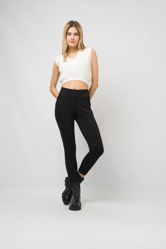 Black tight pant hotsell