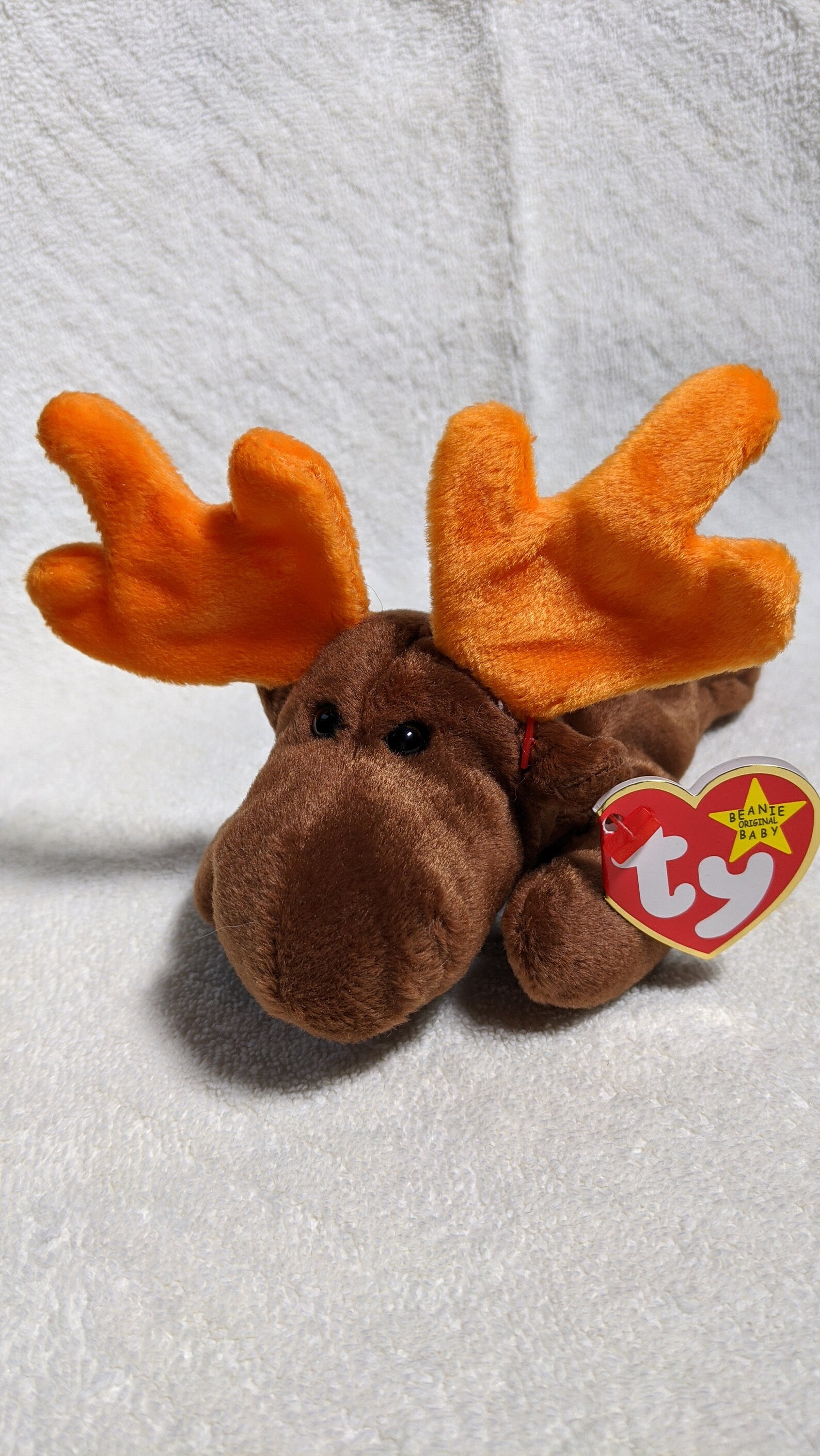 Original TY Chocolate the Moose Beanie Baby-1993 - Etsy