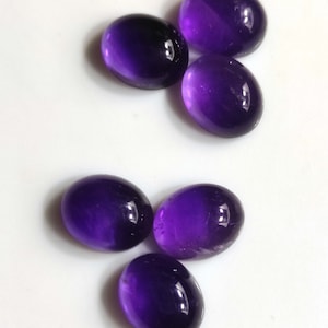African Amethyst cabochon, oval shape calibrated cabochon for bezel setting, 8X10, 9X11, 10X12, 10X14, MM Size Cabochon, Cabochon for ring