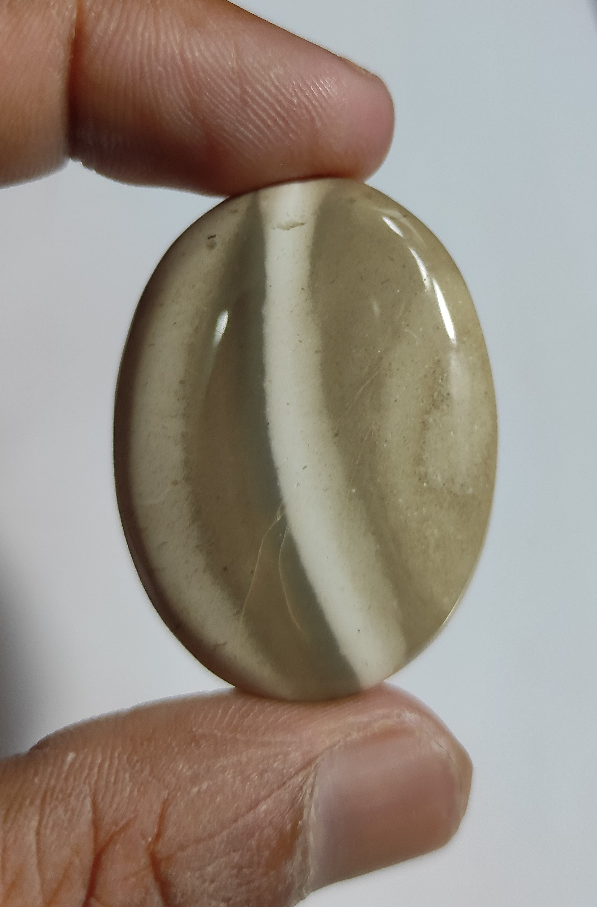 Polish Flint Cabochon Natural Polish Flint Stone for Making Etsy