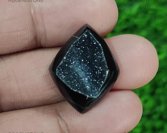 Black Tone Druzy Stone Women\'s Watch Trendy Fashion Stunning Crystal Bezel NWT Black Tone Crystal Bracelet Watch Womens Stunning Trendy  main image 2