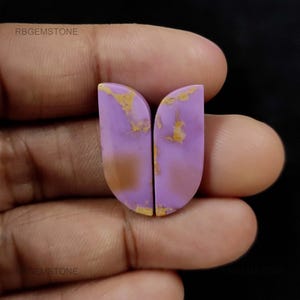 Cabochon AAA Phosphosiderite Cabochon Gemstone/ Multicolor German Phosphosiderite Fancy Stone/ Designer Gemstone For Jewelry Making