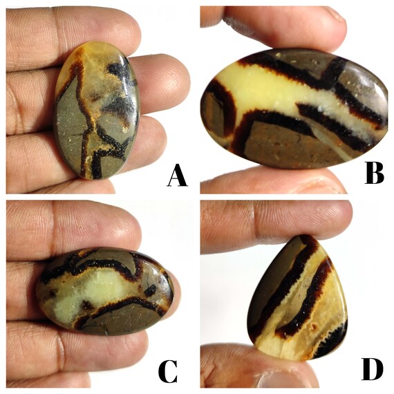 MM 47X30 AAA Amazing Quality Septarian Gemstone Natural Septarian Cabochon Handmade Septarian With happy feelings 92Cts.