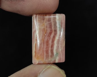 AAA+ Rhodochrosite Cabochon Natural Orange Rectangle Gemstone Top Quality Rhodochrosite Gemstone Loose Gemstone Designer Crystal for Pendant