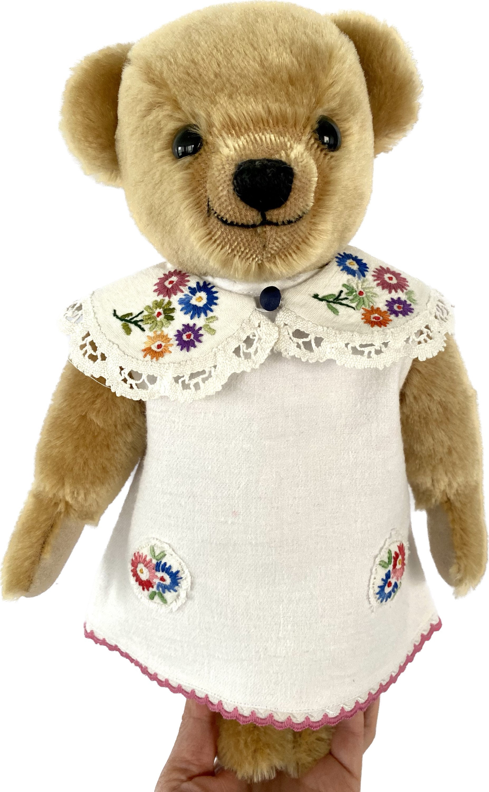 Antique teddy bear in old dress - Etsy 日本