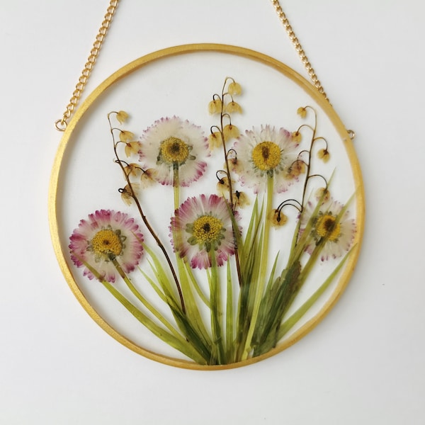 Dried Flower Wall Decor Etsy