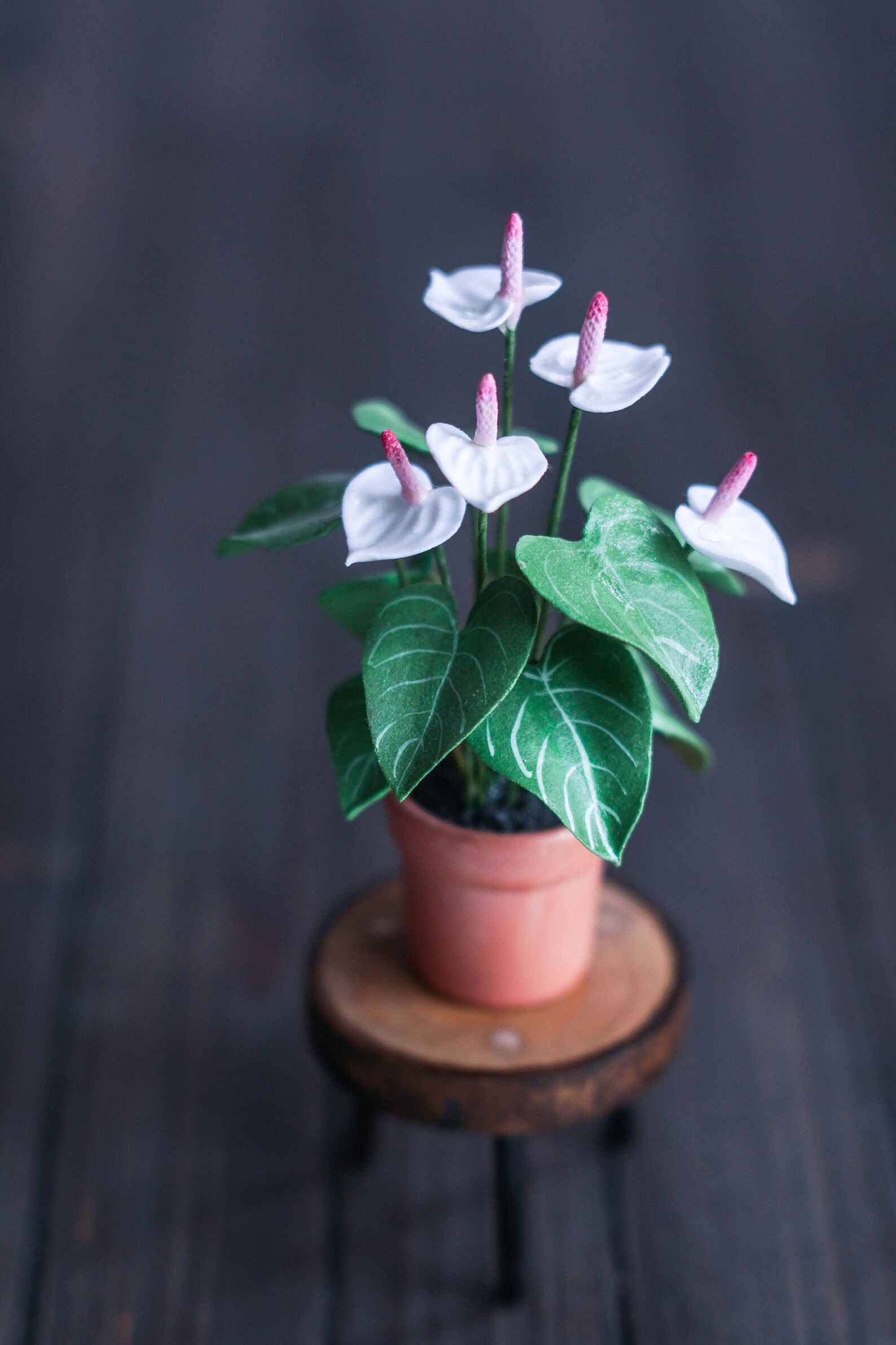 1/6 scale dollhouse miniature potted plant Dolls plants in Etsy