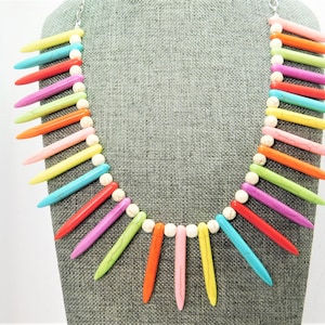 necklaces, beaded necklaces, jewelry, boho, #1094