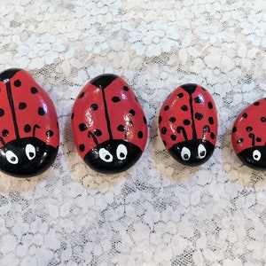 Lady Bug family, yard art, home decoration, gifts, lady  bugs,