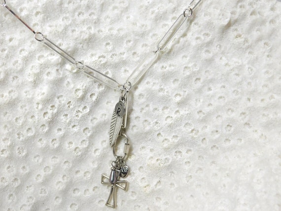 Feather Drop Dangle Earrings Fleuree Design Sterling Silver Feather Drop Dangle Earrings Fleuree Design Sterling Silver