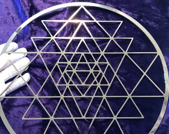 Sri Yantra, Sacred Geometry, Orgonite, Radionics, Quantum Tool
