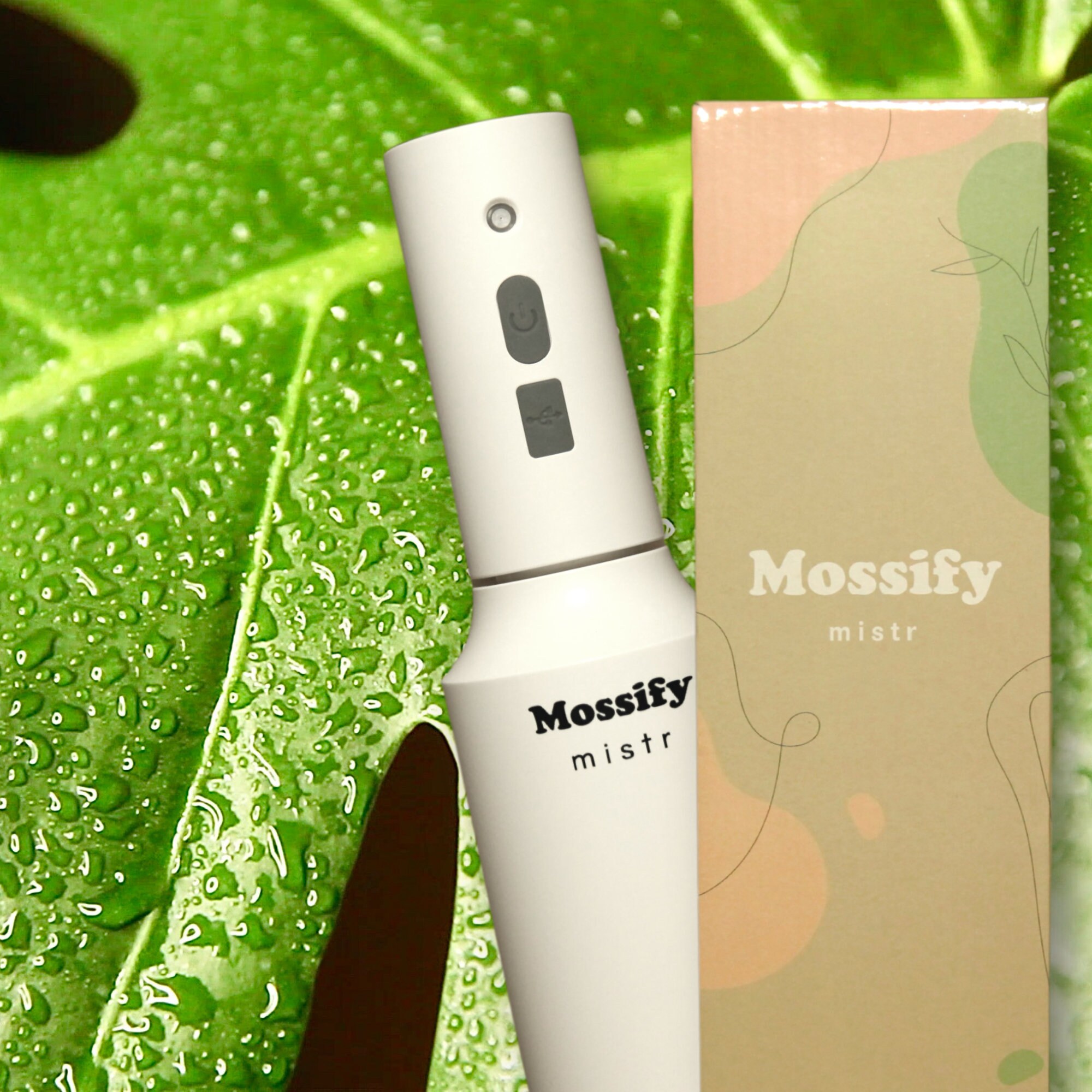 Mossify mistr - Automatic Continuous Water Mister for Plants - Rechar…