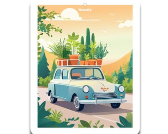 Plant-Themed Air Fresheners – 5 Unique Scents and Designs | Car, Closet, Home Aroma | Monstera, Pine, Jasmine & More – Long Lasting Scent