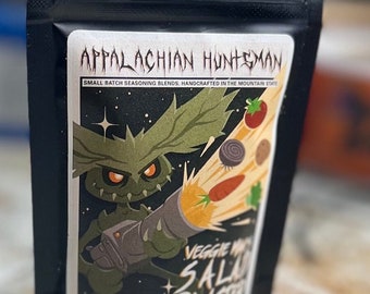 Appalachian Huntsman Vegetable Man Salad Blaster