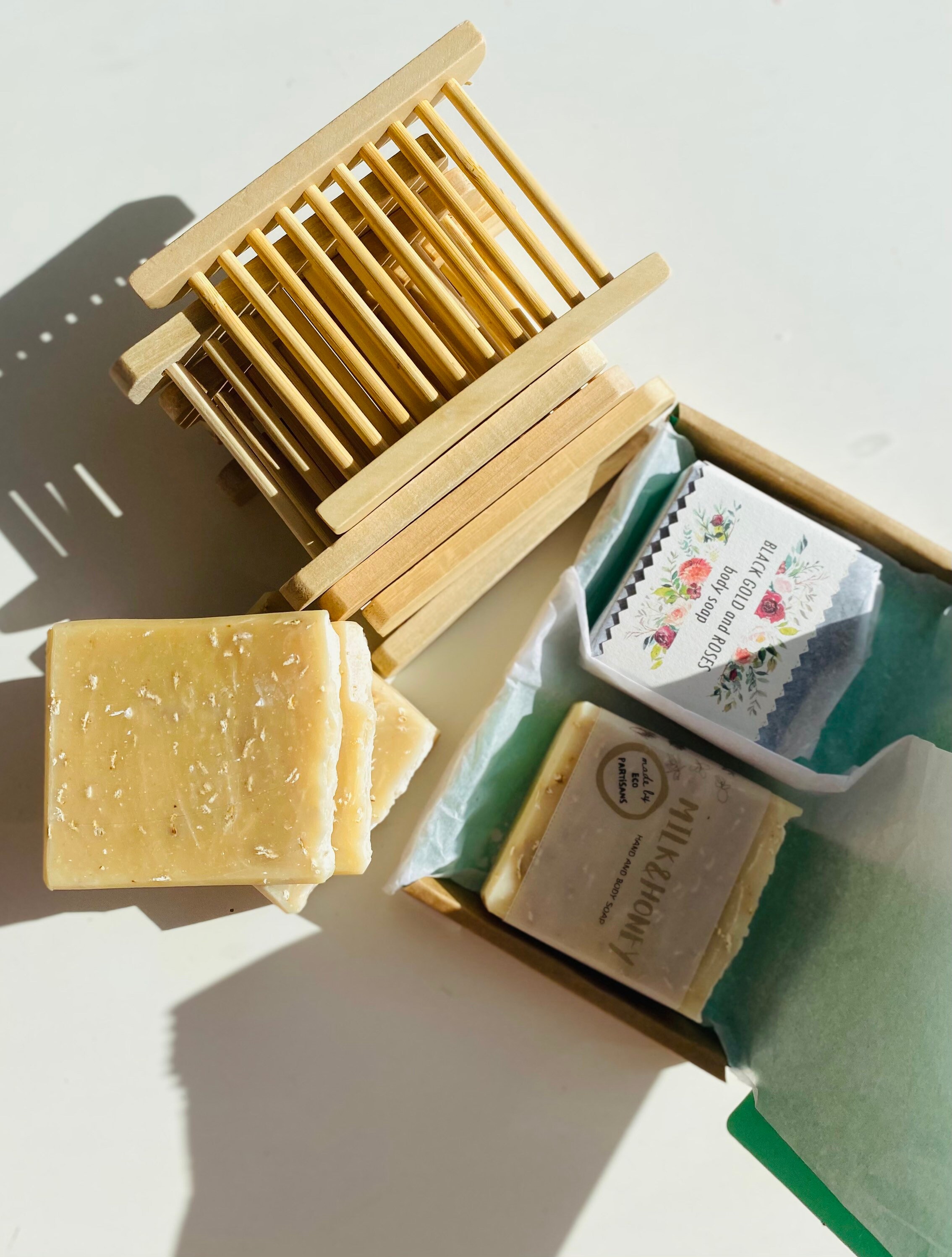 A set of 2 handmade soap bars made with coconut and Shea Etsy