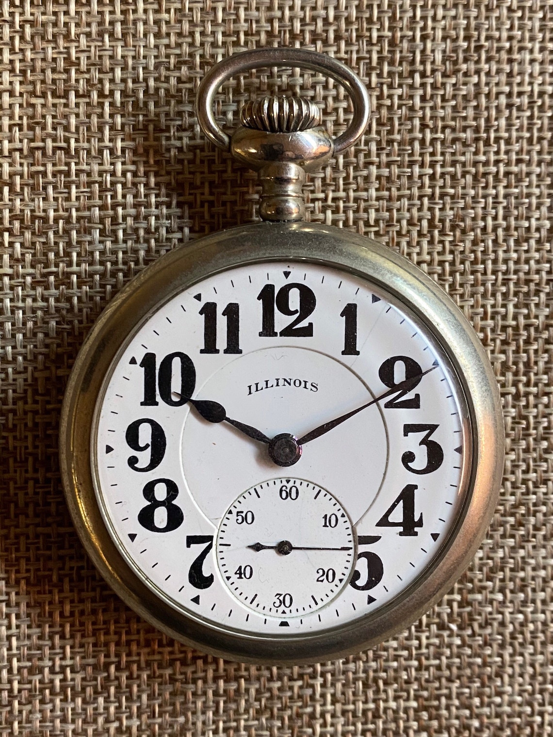 Circa 1919 Illinois Bunn Special Railroad Pocket Watch Etsy