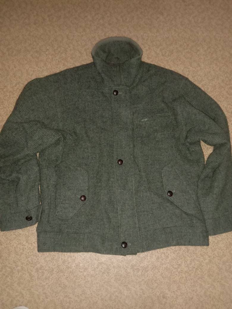 Vintage Men's Jacket Walbusch Harris Tweed 100% Wool Sz - Etsy