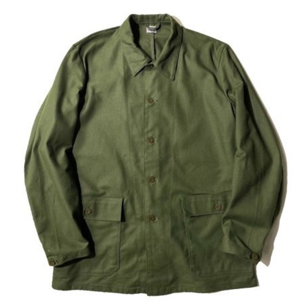 New old stock Vintage 1977 Swedish army surplus work jacket M59  chore jacket sz M