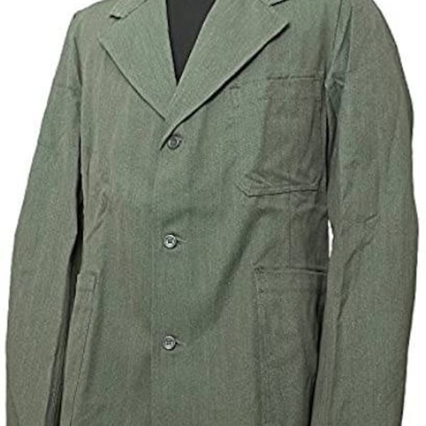 1950s Swedish prisoner working chore jacket Fristads new, dead stock size 48 (euro S, asian M)
