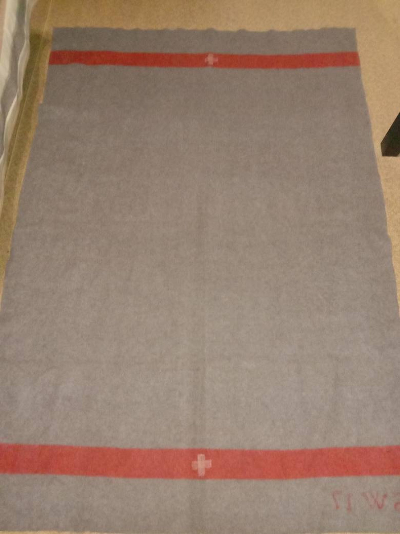 Authentic Swiss Army Wool Blanket Ww1 Era 1917 SW17 Like New Etsy New