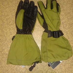 Genuine Norwegian army military surplus extreme cold weather gloves Vinterhanske M15 Granqvists Kaspersen sz 9 (M-L)