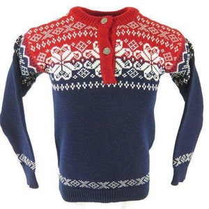 Винтажный норвежский свитер Dale of Norway Олимпийские игры издания, sz S