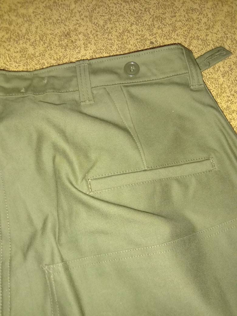 New, Dead Stock 1950s, Military Surplus Norwegian Army Combat Pants M51 ...