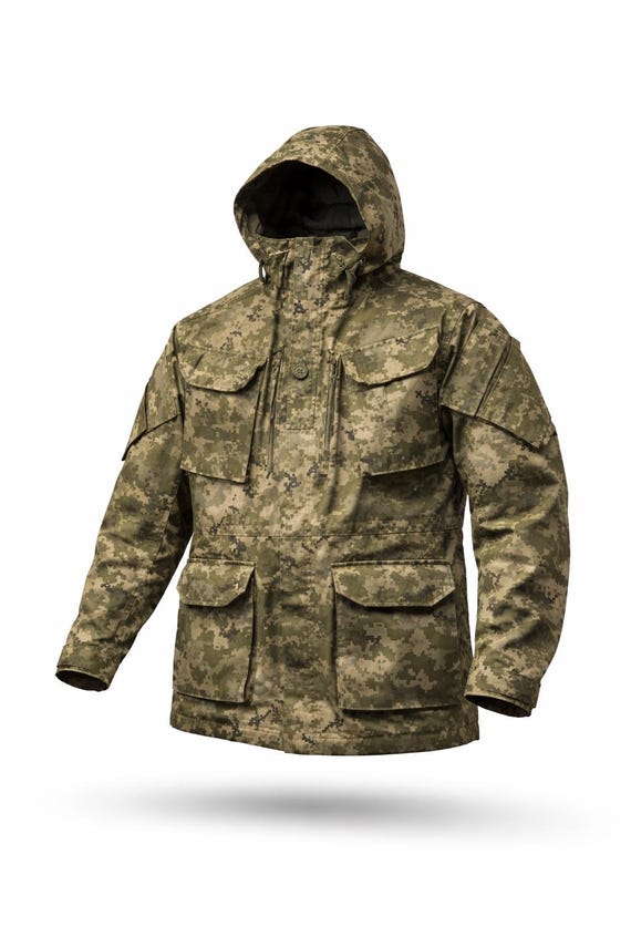 B.S.M.C. A BULLETPROOF - PARKA Shop Padded Parka in Miltary B.S.M.C. A BULLETPROOF - PARKA Shop Padded Parka in Miltary
