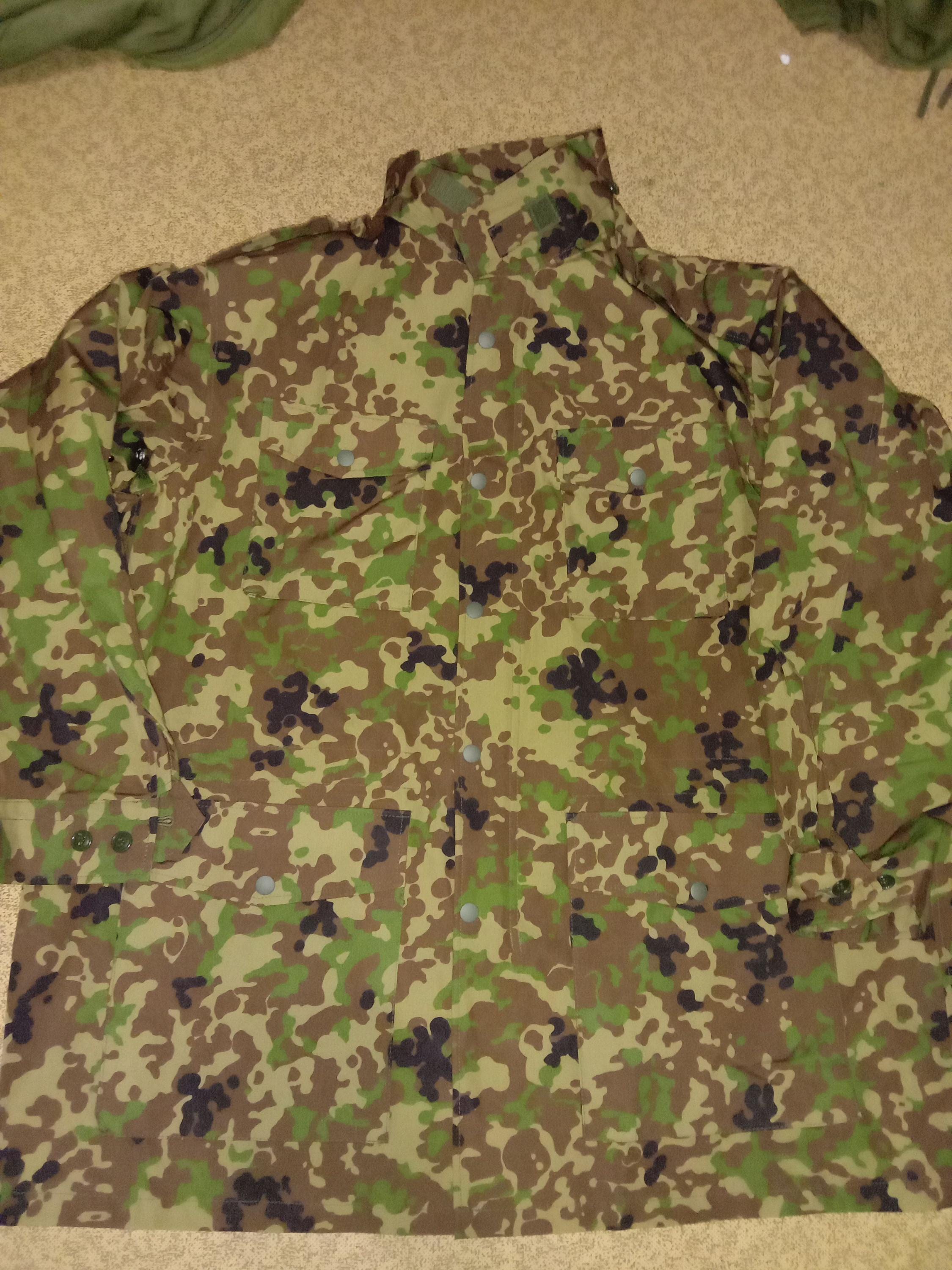 Genuine Japanese Defense Forces Military Surplus Cold Wet Weather