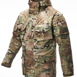 Original Militärüberschuss UKSF britische Armee SAS Level Peaks leichte Multicam Kittel LWS Crye Präzision Gr. Medium