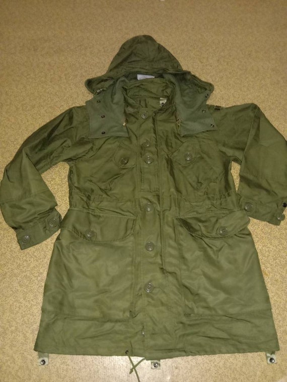 Canadian army combat parka with liner military sur