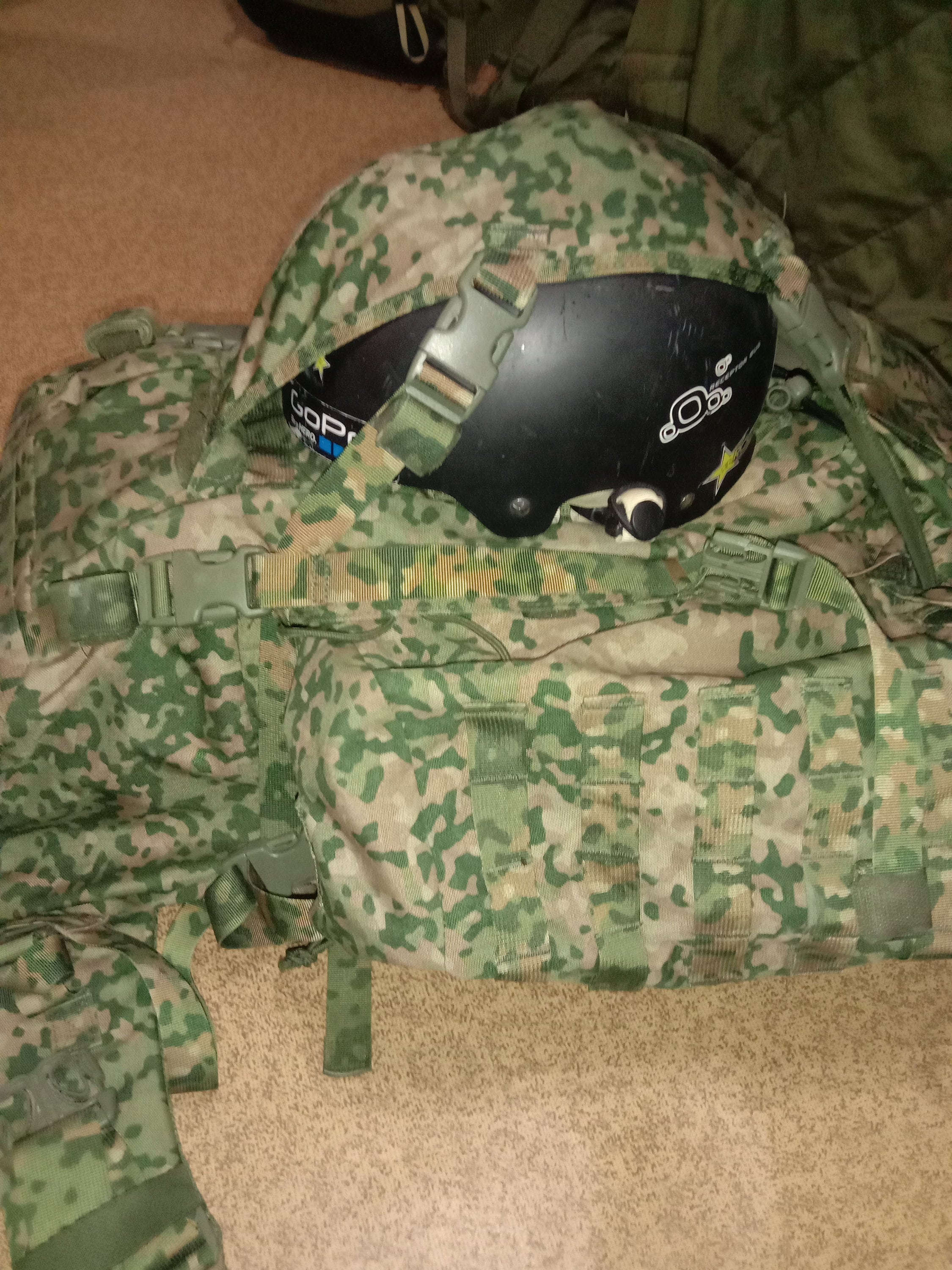 Original Dutch Army Military Backpack NFP Multitone Fractal
