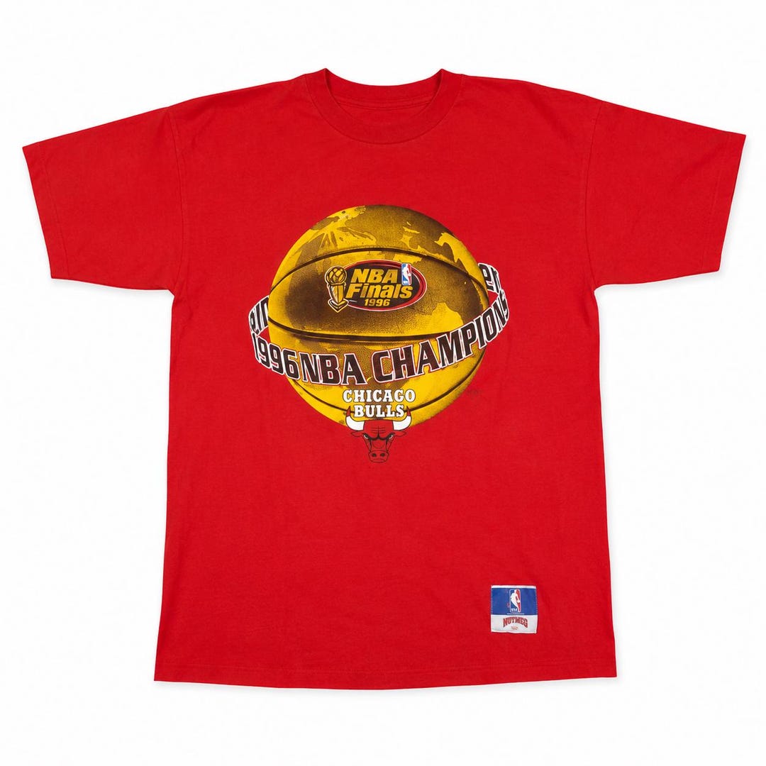 Vintage 1996 NBA Final Chicago Bulls Nutmeg T Shirt Sz L - Etsy