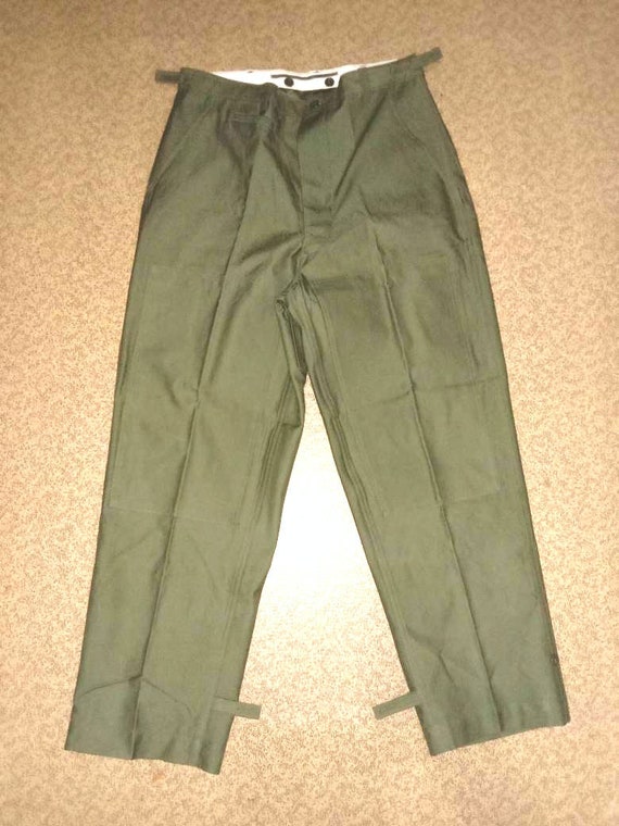 New, Dead Stock 1950s, Military Surplus Norwegian Army Combat Pants M51, Size L - Etsy UK New, Dead Stock 1950s, Military Surplus Norwegian Army Combat Pants M51, Size L - Etsy UK