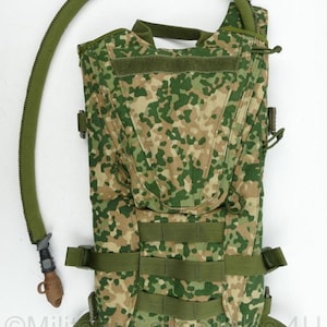 Original Military Surplus Hydration system Camelbak Thermobak AB CBRN Dutch army NFP Multitone camo with cleaning kit