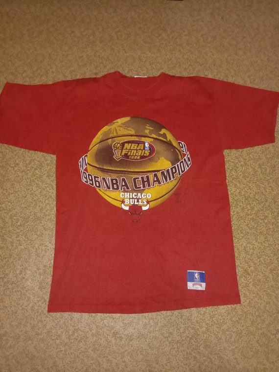 Vintage 1996 NBA Final Chicago Bulls Nutmeg T Shirt Sz L - Etsy